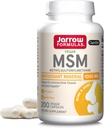 Jarrow Formulas MSM 1000 mg - 200 Veggie Capsules - Methylsulfonylmethane - Source of Sulfur - Dietary Supplement Supports & Strengthens Joints - Up to 200 Servings 2