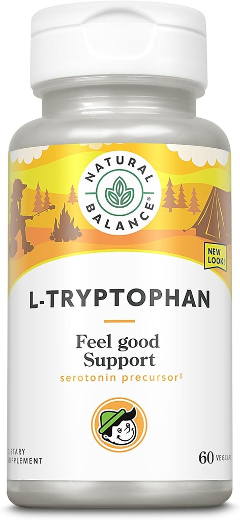 Natural Balance L-Tryptophan | 60ct 2