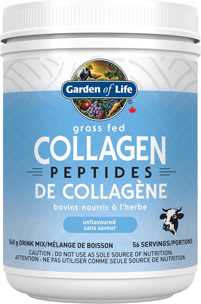 GARDEN OF LIFE Grass Fed Collagen Peptides, 560 GR 2