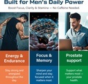 Men Multivitamins 50 Plus - Daily Multivitamin for Men with Fermented Herbal Extracts & 43 Vitamins and Minerals - Mens Vitamins Supports Memory & Brain, Energy, Bone Health 5