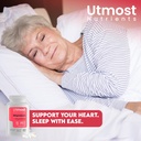 Magnesium Glycinate Supplement - Just 1 Capsule=175 MG of Absorbable Magnesium (350 MG in 2 Capsules) Non-GMO, Gluten-Free, Major-Allergen Free-Promotes Nighttime Calm & Muscle Wellness (60 Capsules) 6