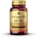 Solgar Vitamin B1 (Thiamin) 100 mg, 100 Vegetable Capsules - Energy Metabolism, Healthy Nervous System, Overall Well-Being - Non-GMO, Vegan, Gluten Free, Dairy Free - 100 Servings 2