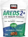 FORCE FACTOR AREDS2+ Eye Vitamins with Lutein & Zeaxanthin, AREDS 2 Formula to Support Macular Carotenoids, Eye Health Supplements for Adults to Support Vision, Tropical Punch Flavor, 60 Soft Chews 2