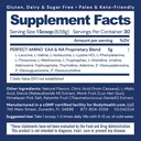 BodyHealth PerfectAmino Powder - BCAA and EAA Powder for Pre and Post Workout - Amino Acid Energy Drink for Men and Women to Support Lean Muscle and Recovery - Mixed Berry - 30 Servings 3