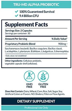 Alpha Probiotics, 60 Capsules 3