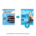 Quest Nutrition Cookies & Cream Protein Bars, 21g Protein, 4g Net Carbs, 1g Sugar, Gluten Free, Keto Friendly, 4 Count 4
