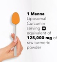 Manna Vitamins Evolved Liposomal Liquid Curcumin for Advanced Absorption Best Turmeric Supplement for Daily Joint & Immune Health Support - Vegan, Non-GMO, 95% Curcuminoids (2 Pack) 3