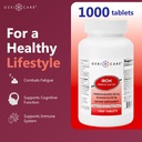GeriCare Ferrous Sulfate Tablets 325mg, Elemental Iron 65 mg High Potency Iron Supplement | No Artificial Color Additives Dietary Supplement 1000 Count. (Pack of 1) 5