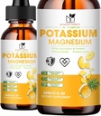 2 Pack Potassium Magnesium Calcium Supplement Liquid Drops -Magnesium Glycinate & Potassium with Vitamin D3, Zinc for Leg Cramps, Bone, Energy, Immune Support, Pineapple Flavor, 4 Fl oz 2