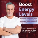 GeriCare Ferrous Sulfate Tablets 325mg, Elemental Iron 65 mg High Potency Iron Supplement | No Artificial Color Additives Dietary Supplement 1000 Count. (Pack of 1) 6