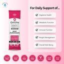 GoLive Prebiotic and Probiotic for Women, Men, Kids. Berry Pomegranate Synbiotic Powder w/ L-Glutamine, Vitamin D3, Electrolytes. For Gut Health, Digestion, Metabolism, Immunity 15-50B CFUs. 4
