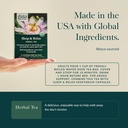 Gaia Herbs Sleep & Relax Herbal Tea - Supportive Sleep Aid for a Natural Calm to Prepare for a Good Night’s Rest* - With Passionflower, Chamomile & Lemon Balm - 16 Caffeine-Free Tea Bags 5