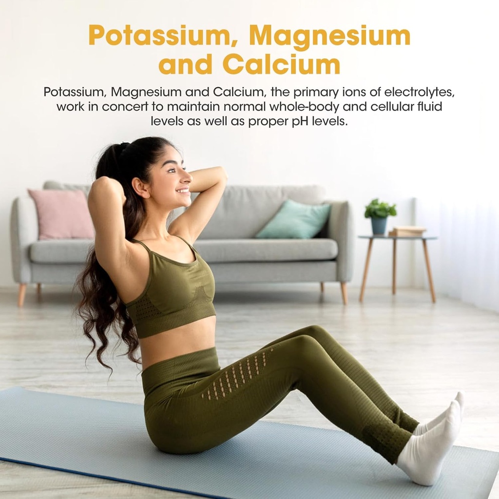 2 Pack Potassium Magnesium Calcium Supplement Liquid Drops -Magnesium Glycinate & Potassium with Vitamin D3, Zinc for Leg Cramps, Bone, Energy, Immune Support, Pineapple Flavor, 4 Fl oz 6