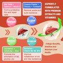 1Pack Milk Thistle Liver Detox Gummies, 18-in-1 Liver Cleanse Detox & Repair Supplement with Berberine, Chicory Root, Turmeric, Artichoke, Dandelion Root, Chanca Piedra, Vitamins B6 B12 - Sugar Free 4