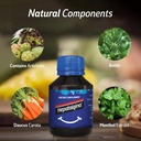 Liver Support Digestive Protector - Liquid Herbal Supplement with Artichoke Extract for Liver Cleanse Detox & Repair - Liver Detox Cleanse Drops with Mint, Boldo & Carrot - 45 ml 4