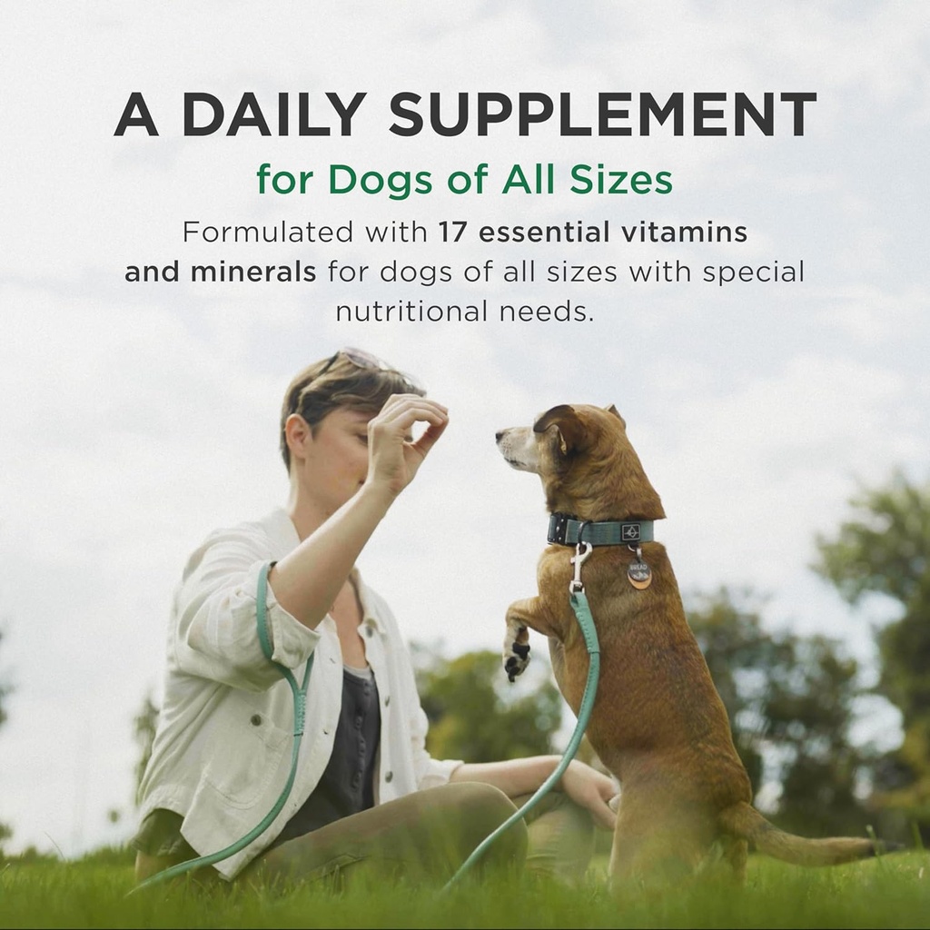 Pet-Tabs Multivitamin and Mineral Supplement for Dogs, Chewable Tablet, 60 Count Bottle 4