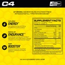 Cellucor C4 Original Pre Workout Powder Strawberry Margarita | Vitamin C for Immune Support | Sugar Free Preworkout Energy for Men & Women | 150mg Caffeine + Beta Alanine + Creatine | 60 Servings 4