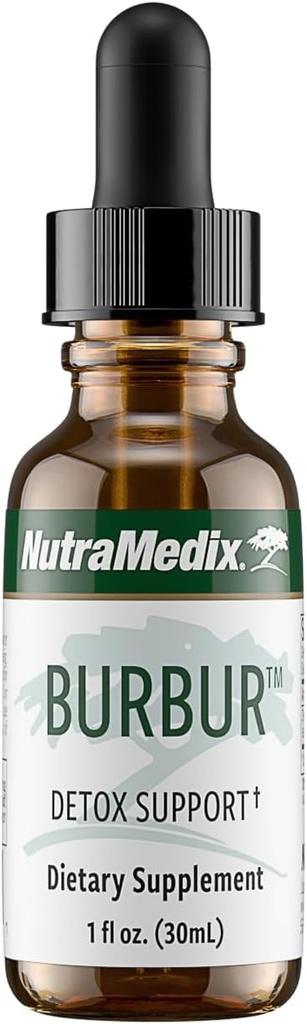 NutraMedix Burbur Supplement - Supports Full Body Detox Cleanse for Women & Men - Promote Antioxidant & Microbial Support - Herbal Tincture Made with Manayupa Leaf Extract (1oz / 30ml) 2