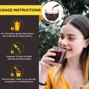 Shilajit Pure Himalayan Organic Resin Drop, Pure Himalayan Shilajit Resin Liquid Gold Supplement, Shilajit Organic Drop Rich in 85+ Trace Minerals, Shilajit for Men & Women (2.02 Fl Oz (Pack of 2)) 6