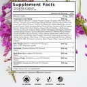 Milk Thistle NAC Chanca Piedra Beet Root Artichoke Dandelion Root - Liver Supplement Plus Astragalus TUDCA Choline & Ginger- 120 Count 3
