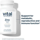 Vital Nutrients Zinc Citrate 30mg | Easily Absorbed Immune Support Supplement* | Vegan Zinc Supplement | Gluten, Dairy, Soy Free | Non-GMO | 30mg | 180 Capsules 6