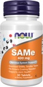 NOW Foods Supplements, SAMe (S-Adenosyl-L-Methionine) 400 mg, Nervous System Support*, 30 Tablets 2