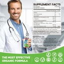 GABA Gummies, Sugar-Free Stress Relief Gummies for Adults, High-Potency GABA L-theanine Supplement with Magnesium, Ashwagandha, 5-HTP & Vitamin B6 for Zzz & Brain Health, Vegan, 60 3