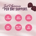 Menopause Support Gummies | Hormone Balance Relief for Hot Flashes, Night Sweats, Mood Swings, & Bloating | with Phytoestrogen Soy, Vitamin D3, PABA, Biotin | Vegetarian, Gluten-Free | 60 Count 4