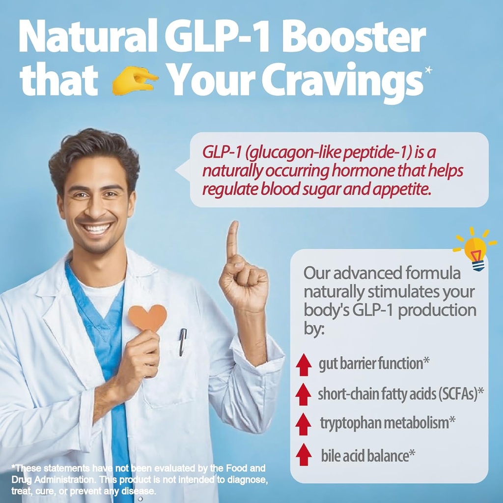 Life-Space Shape B420 Probiotics for Shape Better, GLP-1 Boost, 2 Month Serving, Clinically Backed Metabolism Support, Probiotics for Women and Men, 60 Vegetarian Capsules 4