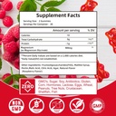 Magnesium Glycinate Gummies 500mg | Relaxation Calm Magnesium Gummies | Sugar-Free | Non-GMO | Gluten-Free | Vegan-Friendly for Adults & Kids (60 Raspberry Gummies) 5