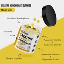 Creatine Monohydrate Gummies, 120 Creatine Sugar Free Gummies with 1000 mg Magnesium Complex and L-Threonate for Men & Women, Energy Support 1 Pack 3