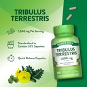 Nature's Truth Tribulus Terrestris for Men | 1000mg | Capsules | Non-GMO & Gluten Free Supplement 6