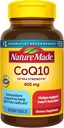 Nature Made CoQ10 400mg, Dietary Supplement for Heart Health Support, 40 Softgels, 40 Day Supply 2