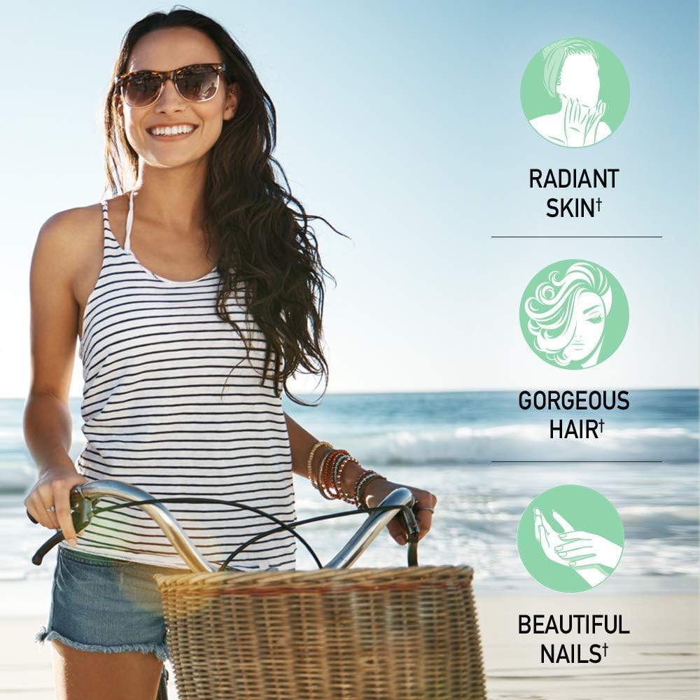 Garden of Life Grass Fed Collagen Greens Beauty Powder - Apple, 14 Servings, for Women Skin Hair Nails Joints, Collagen Peptides Powder + Protein + Greens Supplement 4