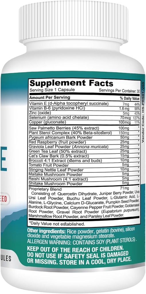 Best Earth Naturals Prostate Support Supplement for Men - Prostate Support - 30 Day Supply 4