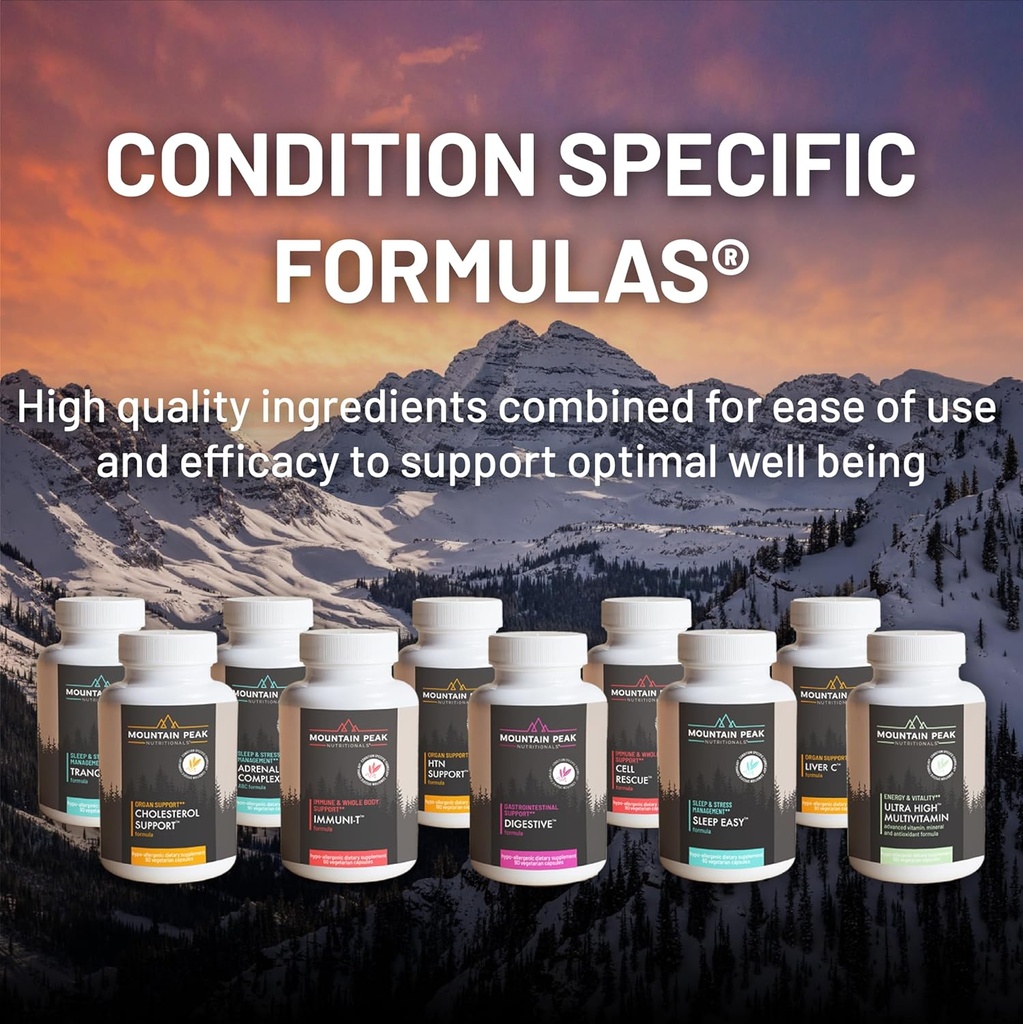 Mountain Peak Nutritionals Immuni-LT - Immune System & Whole Body Support Supplement - Power Packed Immune Booster, Dynamic Immune Defense with Essential Vitamins & Minerals (60 Vegetarian Capsules) 6