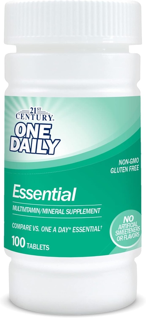 21st Century One Daily Essential Tablets, 100 Count 2