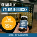 L Methyl Folate 1000 mcg Plus Methyl B12 Cofactor – Active 5-MTHF Form - Supports Mood, Methylation, Cognition – Highly Bioavailable Bioactive Forms of Vitamin B9 & B12 (60 Capsules – 60 Servings) 4