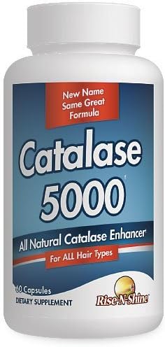 Rise-N-Shine Catalase Supplement 5000 - Powerful Antioxidant Enzyme for Hair Health Support - Hair Supplements for Strong Hair - 60 Capsules (30-Day Supply) 2