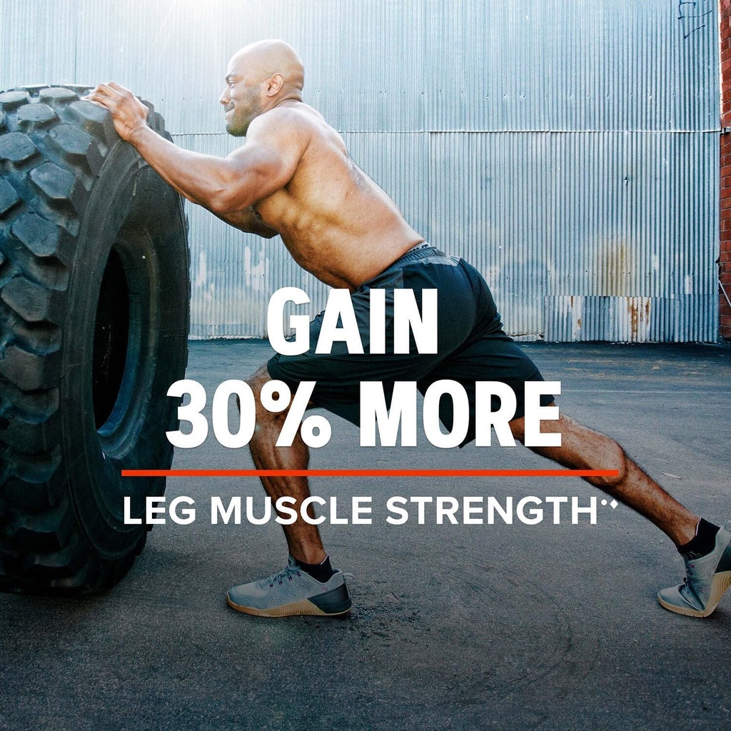 GNC AMP Wheybolic Clinically Proven Protein Powder, 40g Whey Protein, BCAA, Leucine, Increases Muscle Strength, Muscle Building, 3rd Party Tested, Gluten Free, Classic Vanilla, 25 Servings 5