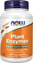 NOW Foods Supplements, Plant Enzymes with Lactase, Protease, Papain and Bromelain, 120 Veg Capsules 2