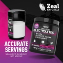 Zeal Naturals Electrolyte Powder Recovery Drink (90 Servings | Black Cherry) w 0 Sugar +BCAAs +B-Vitamins Electrolyte Supplement w Potassium Zinc & Magnesium for Hydration - Keto Electrolytes 6