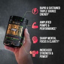 ALPHA LION Superhuman Pre Workout Powder & Post Workout Recovery Bundle, Sustained Energy & Focus + Lean Muscle Growth, Strength & Volume (Muscle Melon & Muscle Marg) 3