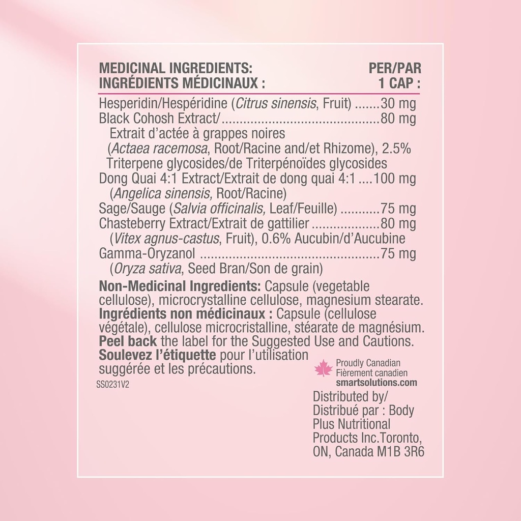 SMART SOLUTIONS Menosmart Plus, 120 CT 6