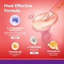 Magnesium Glycinate Liquid Drops 1500mg with Magnesium Citrate & Taurate, L-Theaine, Vitamin D3, B6, Supports Calm, Sleep, Muscle Relaxation, Leg Cramps & Energy, Strawberry Flavor, 60 mL 4