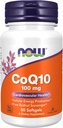 NOW Supplements, CoQ10 (Coenzyme Q10) 100 mg, Pharmaceutical Grade, Cardiovascular Health*, 50 Softgels 2