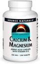 Source Naturals Calcium & Magnesium, Amino Acid Complex with Vitamin D-3, 300 MG - 250 Tablets 2
