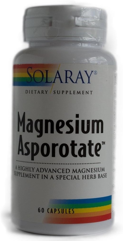 Magnesium Asporotate 400mg Solaray 60 VegCaps 2