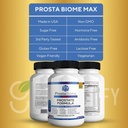 ProstaBiome Max Prostate Support Formula, Natural Herbal Blend with Saw Palmetto, 60 Capsules, 30-Day Supply (1) 6
