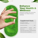 Bio Swiss Beta Glucan Immunity Power - 1,3D-1,6D Glucan with Vitamin D - Immune Support Supplement for Enhanced Defense and Wellness - Vegan, Gluten-Free (60 Capsules) 3